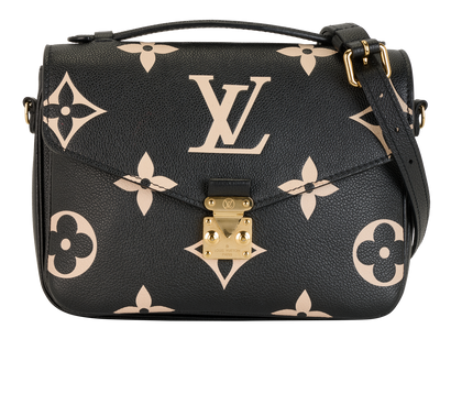 Pochette Metis, &pound;1,500, Handbags, Black, Leather, Front view